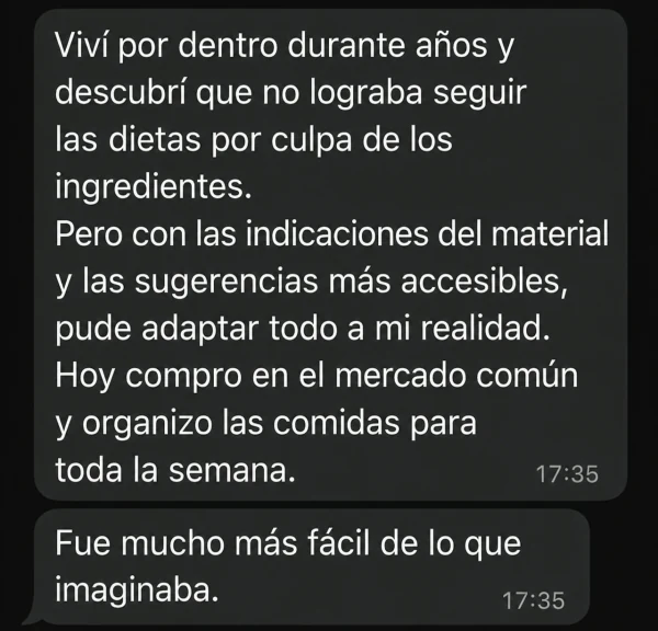 Testimonio tutor Dieta Raíz